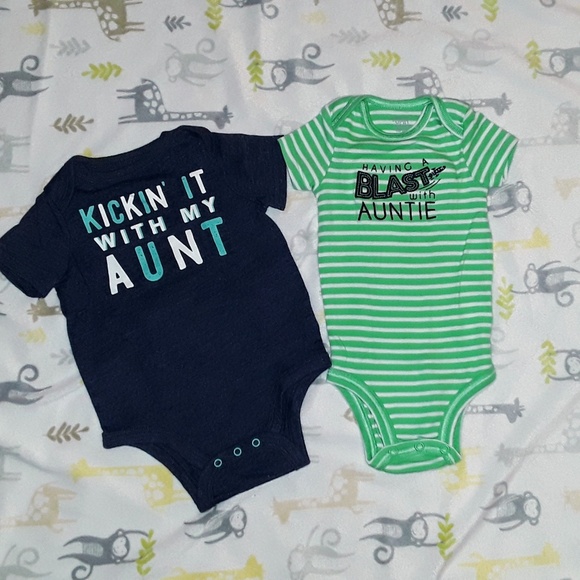 baby boy aunt onesies